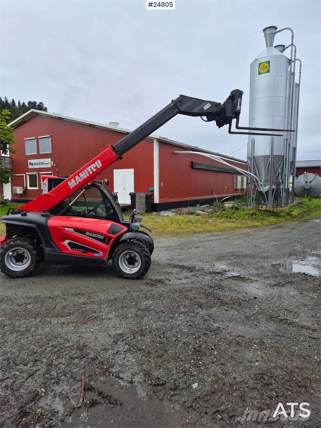 Manitou ULM 412 H 36 Y ST5 S1 telescopic handler Teleskopiniai ratiniai krautuvai