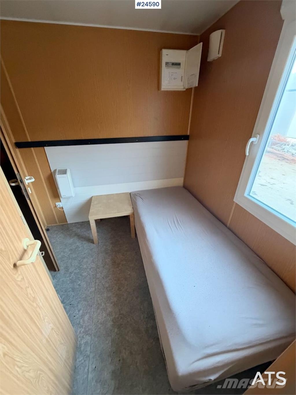 Mannskaps brakke med to hybler Anleggsbrakker