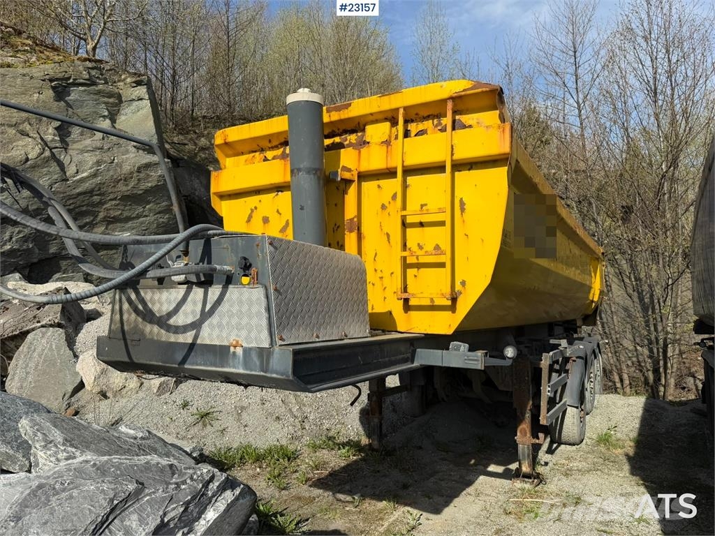 Maur Bilpåbygg 3-axle tipping semi-trailer for sale as a repair o Andre anhængere