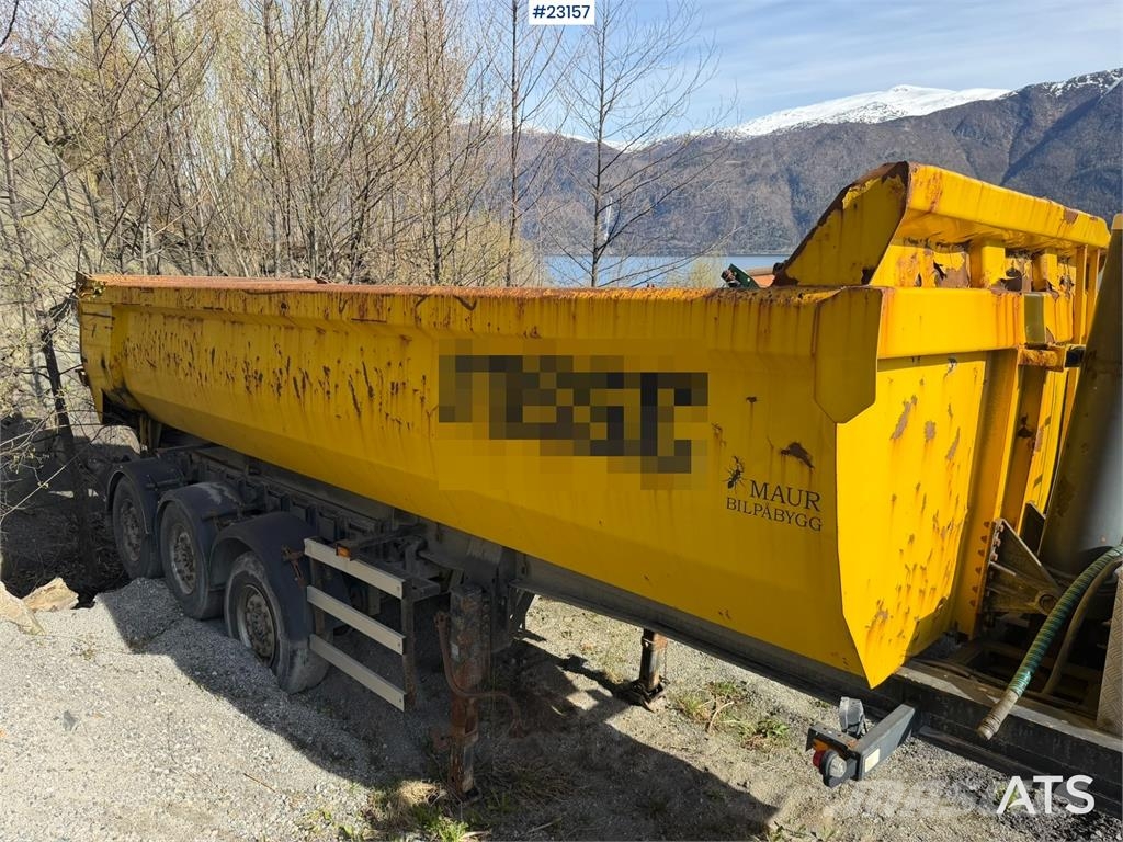 Maur Bilpåbygg 3-axle tipping semi-trailer for sale as a repair o Andre anhængere