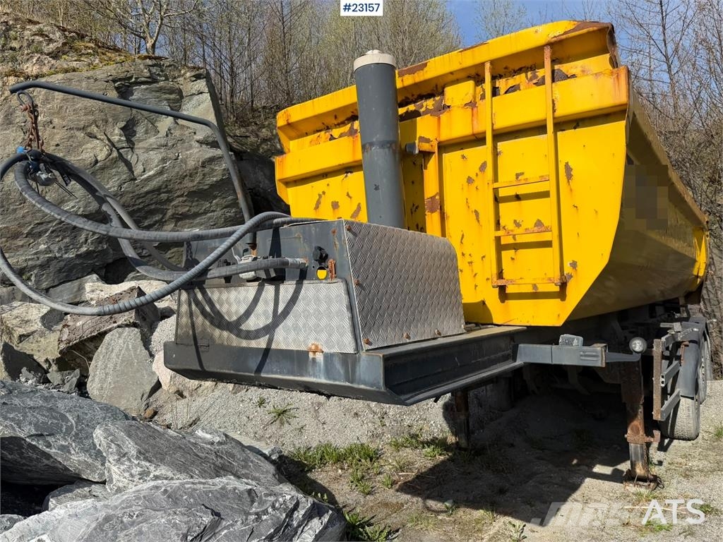 Maur Bilpåbygg 3-axle tipping semi-trailer for sale as a repair o Andre anhængere