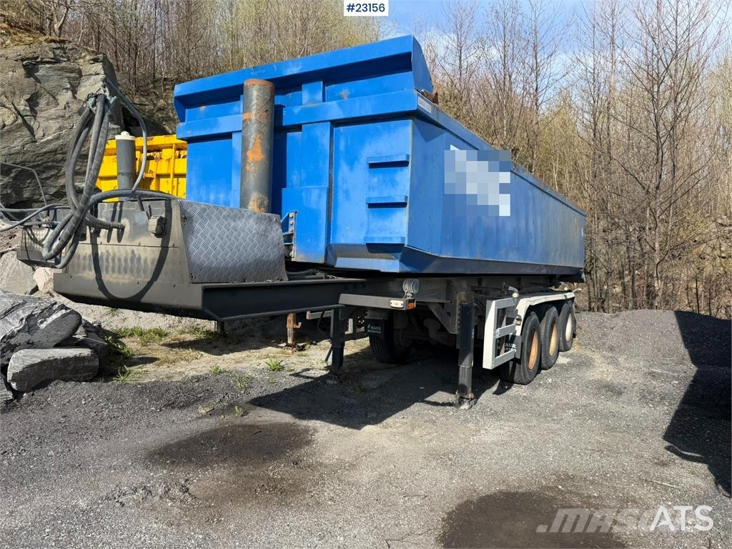 Maur Bilpåbygg 3 axles and tipping semi-trailer for sale as a rep Andre anhængere