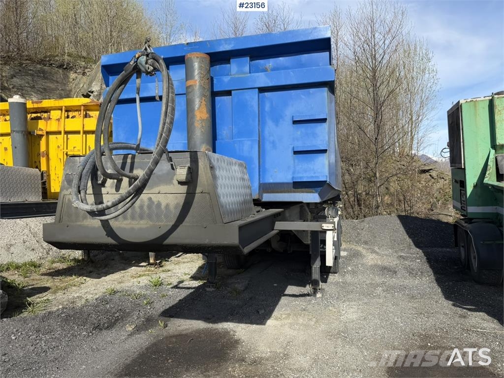 Maur Bilpåbygg 3 axles and tipping semi-trailer for sale as a rep Andre anhængere