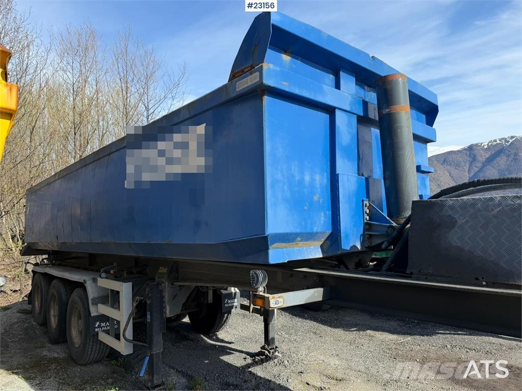 Maur Bilpåbygg 3 axles and tipping semi-trailer for sale as a rep Andre anhængere