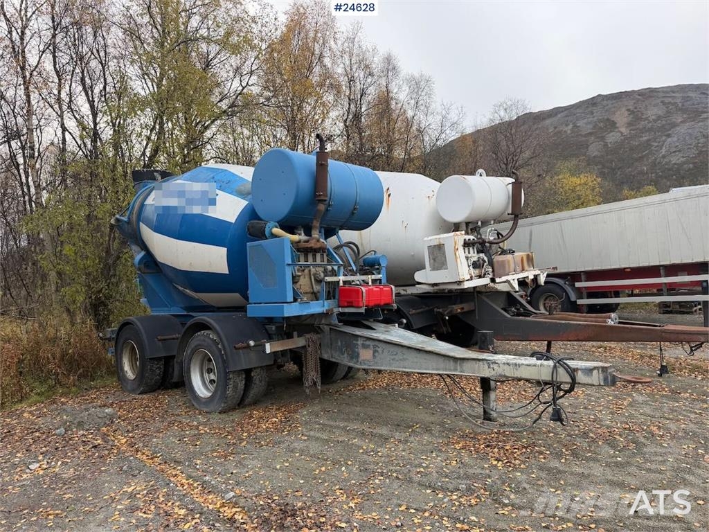Maur concrete trailer superstructure with 1987 6.5-cubi Zubehör
