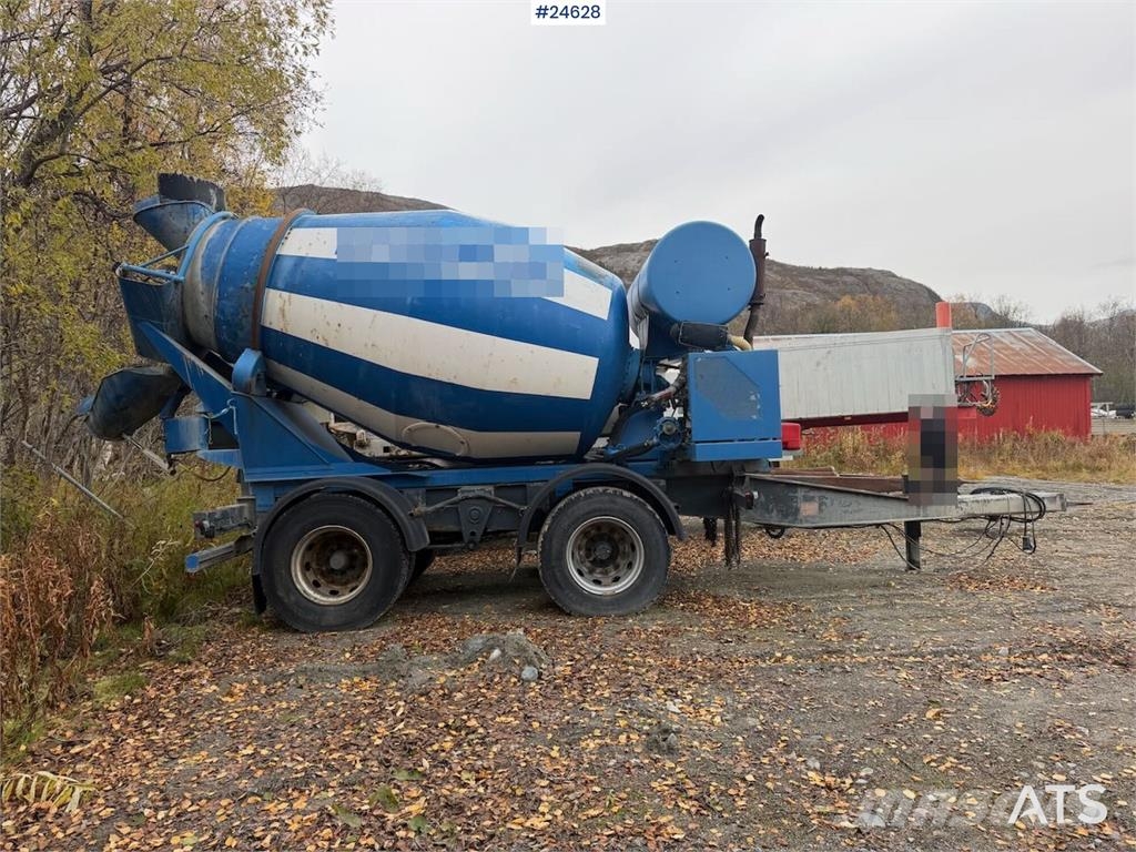 Maur concrete trailer superstructure with 1987 6.5-cubi Zubehör