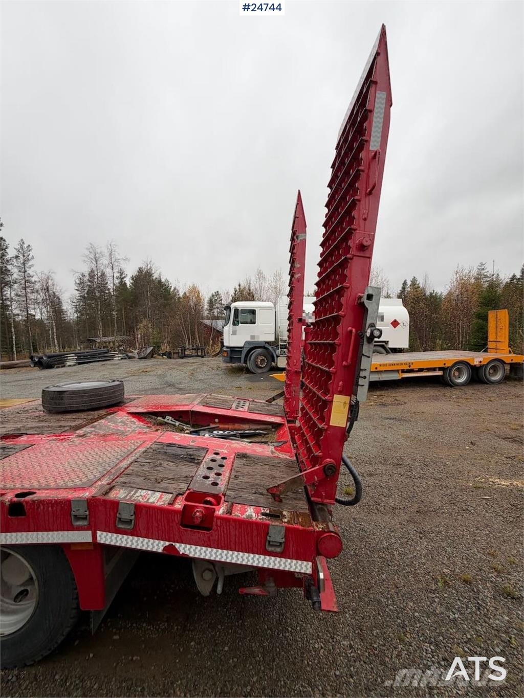 Maur Machinery trailer - Delivered with a new EU inspec Dieplader