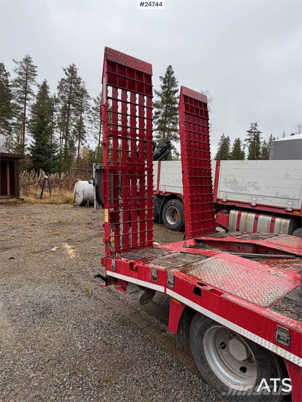 Maur Machinery trailer - Delivered with a new EU inspec Dieplader