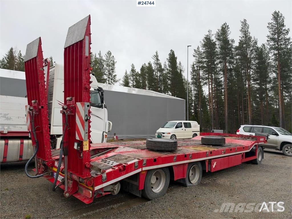 Maur Machinery trailer - Delivered with a new EU inspec Dieplader