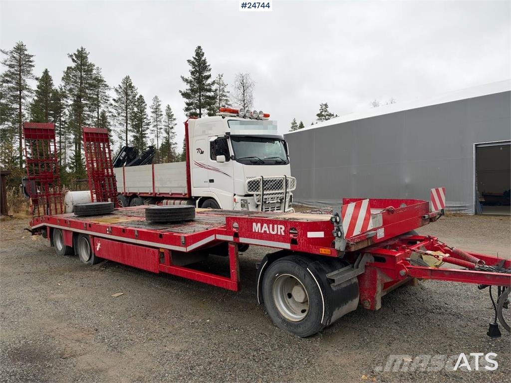 Maur Machinery trailer - Delivered with a new EU inspec Dieplader