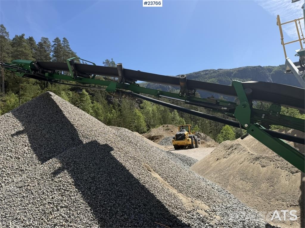 McCloskey S80 screening plant with Svedala Arbrå cone crushe غرابيل