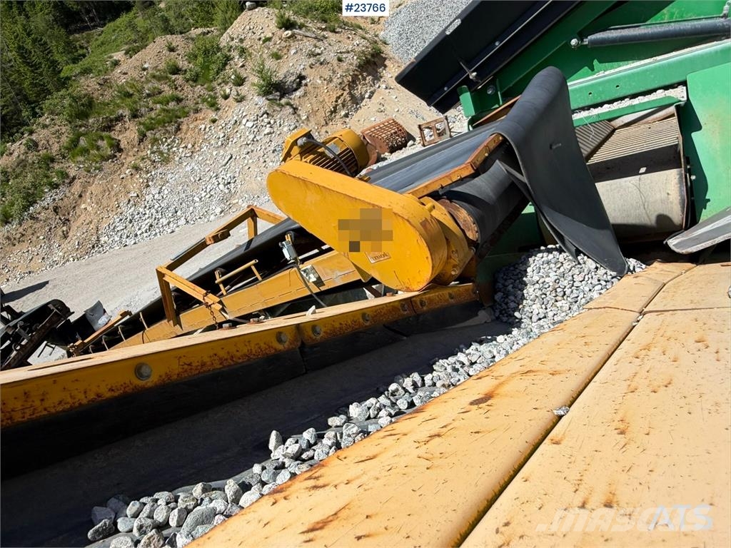 McCloskey S80 screening plant with Svedala Arbrå cone crushe غرابيل