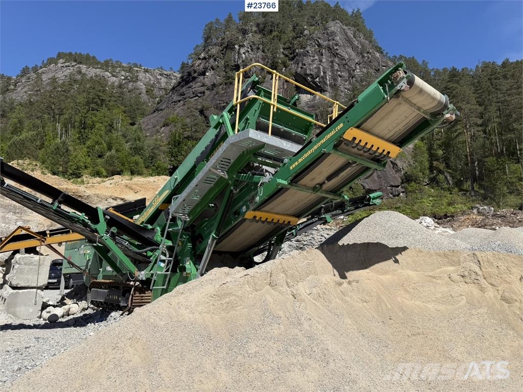 McCloskey S80 screening plant with Svedala Arbrå cone crushe غرابيل