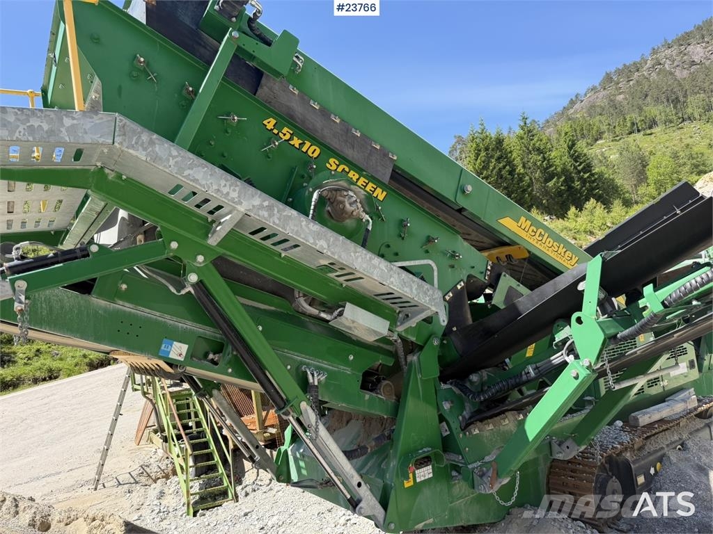 McCloskey S80 screening plant with Svedala Arbrå cone crushe غرابيل