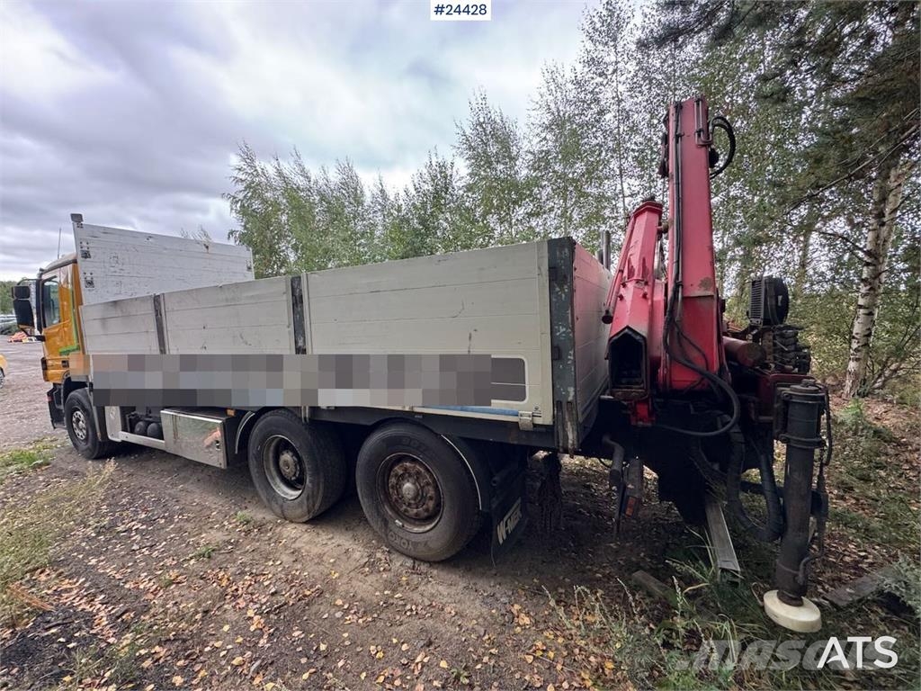 Mercedes-Benz Actros 2544 6x2 Crane Truck w/ Rear-Mounted Ferrar Φορτηγά με Γερανό