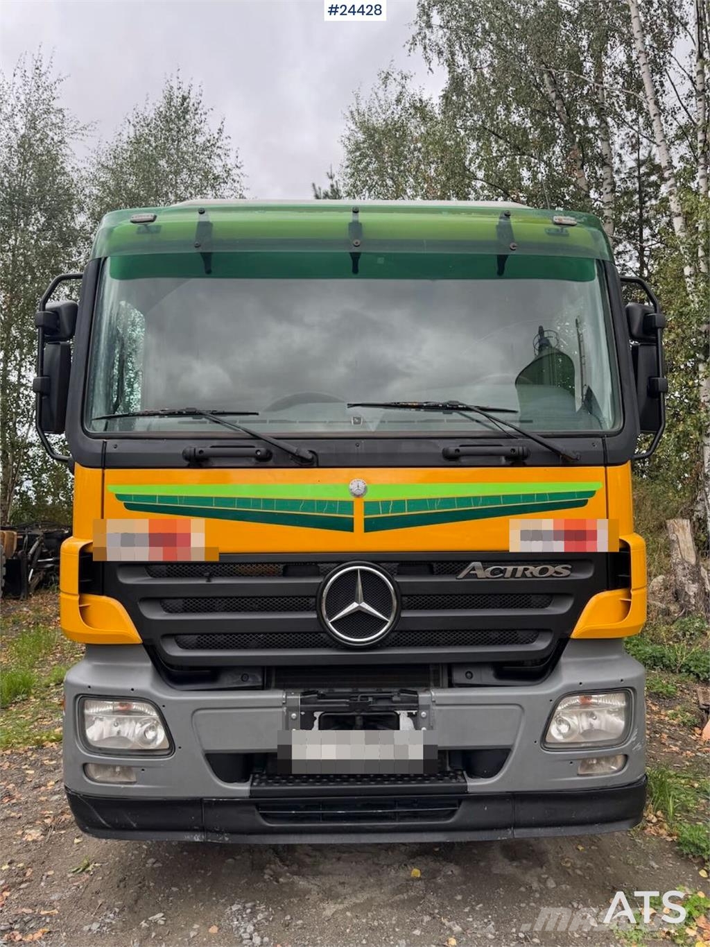 Mercedes-Benz Actros 2544 6x2 Crane Truck w/ Rear-Mounted Ferrar Φορτηγά με Γερανό