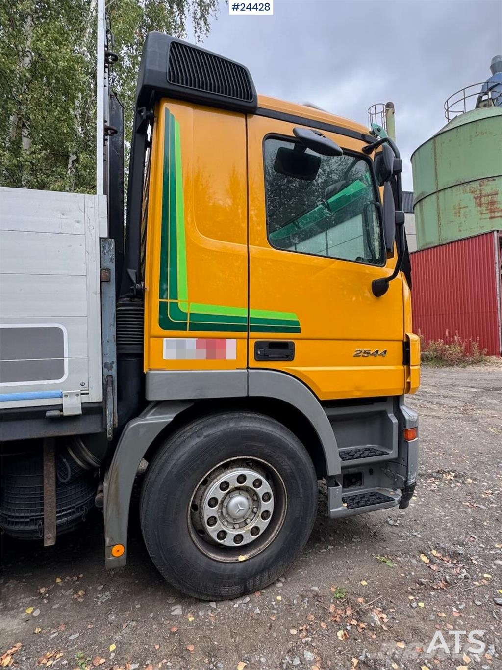 Mercedes-Benz Actros 2544 6x2 Crane Truck w/ Rear-Mounted Ferrar Φορτηγά με Γερανό