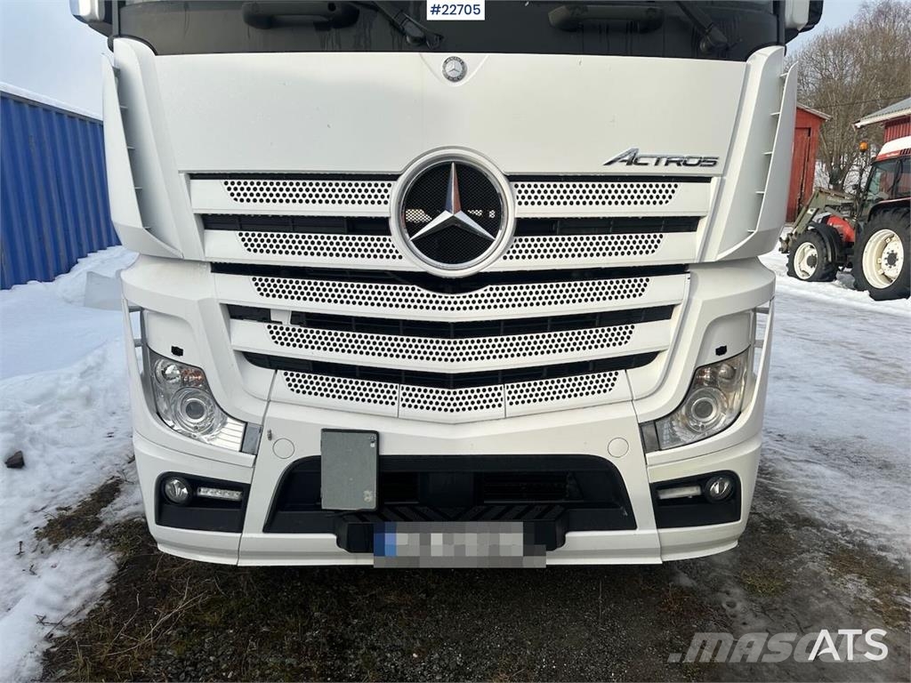 Mercedes-Benz Actros 2551 6x2 Container Truck - ADR Rigged - San 集装箱叉车