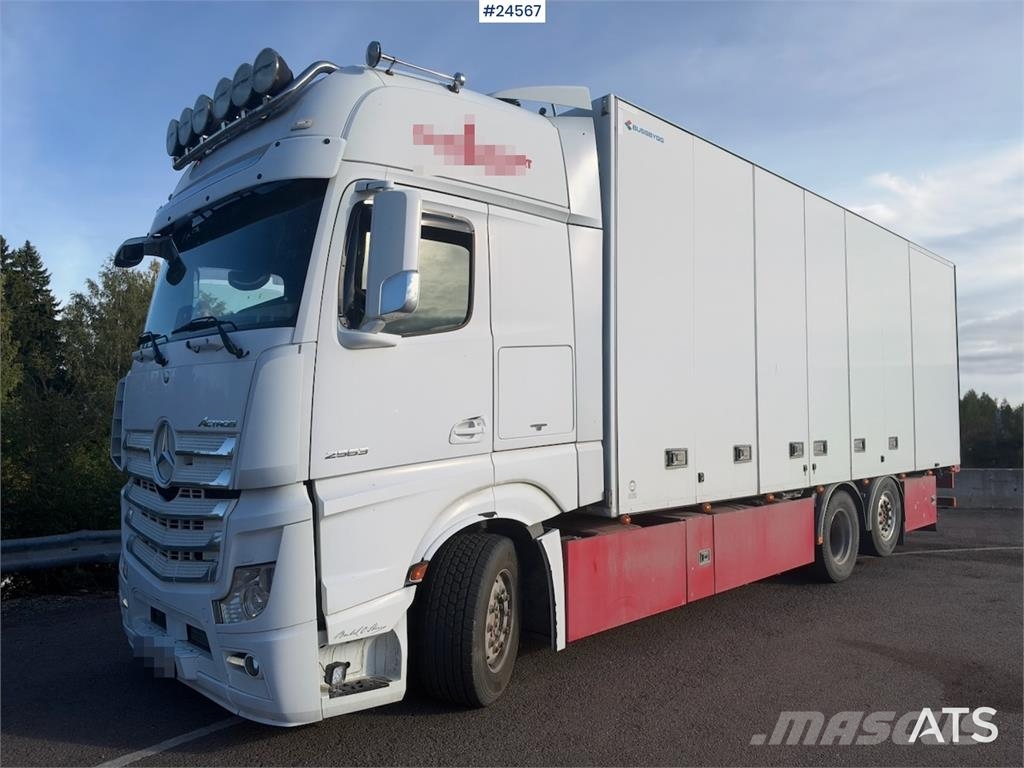 Mercedes-Benz Actros 2563 6x2 Box Truck with Full Side Opening – Skapbiler