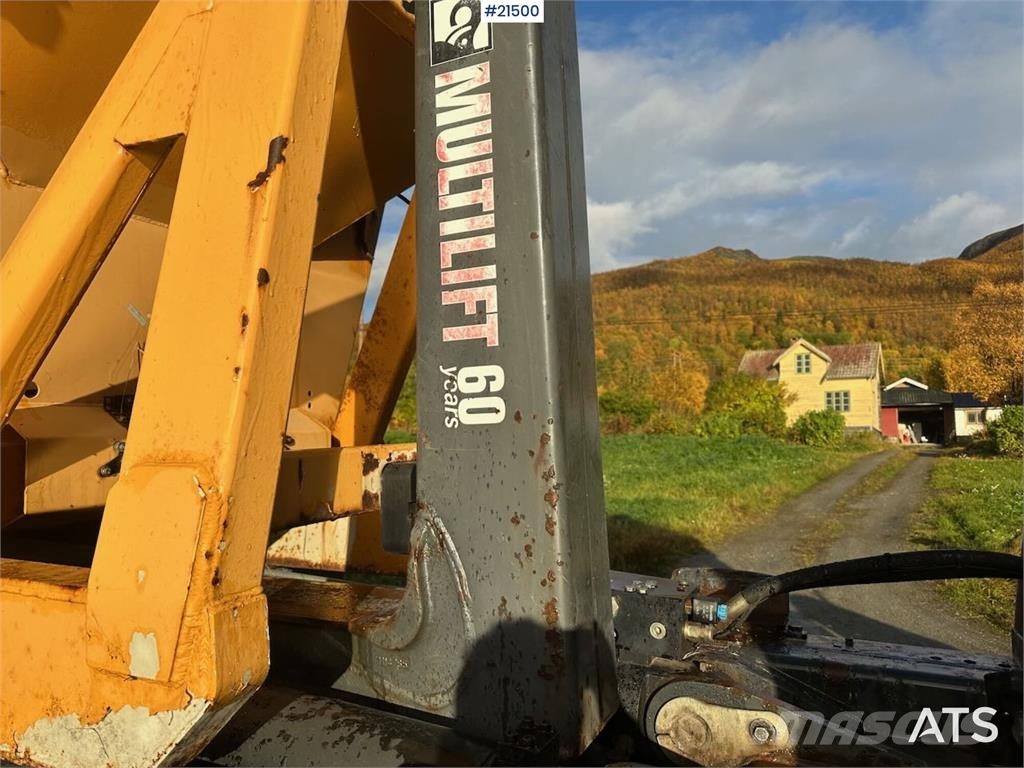 Mercedes-Benz Actros 2848 4x4+2 snow rigged hook truck. WATCH VI Sunkvežimiai su keliamuoju kabliu