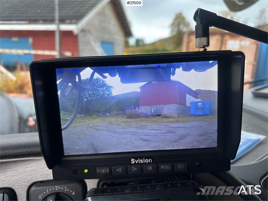 Mercedes-Benz Actros 2848 4x4+2 snow rigged hook truck. WATCH VI Sunkvežimiai su keliamuoju kabliu