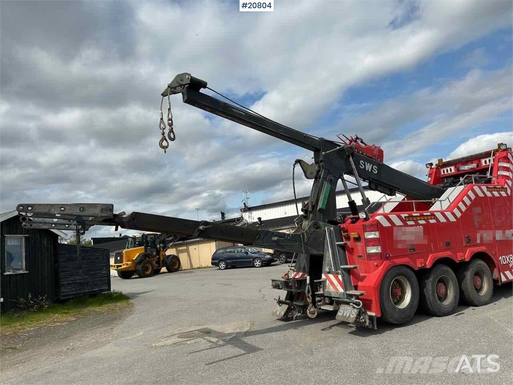 Mercedes-Benz Actros 4448 8x8 heavy hauler w/ SWS body and low m Bärgningsbilar