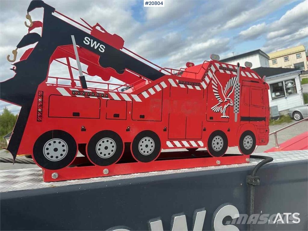 Mercedes-Benz Actros 4448 8x8 heavy hauler w/ SWS body and low m Bärgningsbilar