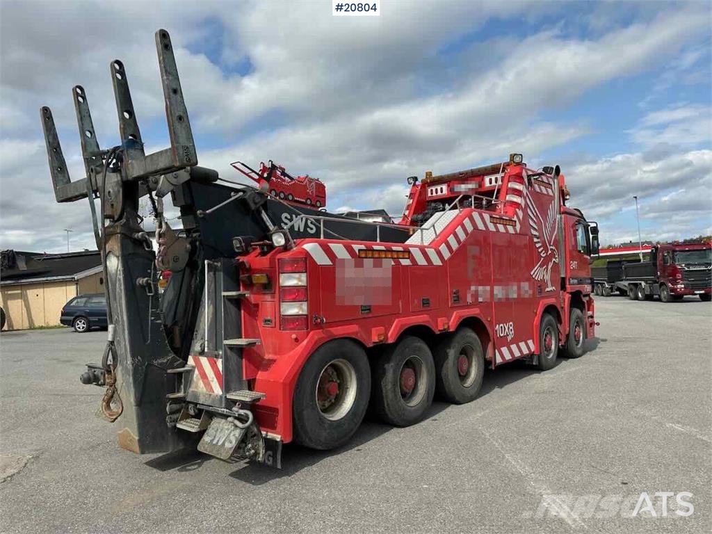 Mercedes-Benz Actros 4448 8x8 heavy hauler w/ SWS body and low m Bärgningsbilar