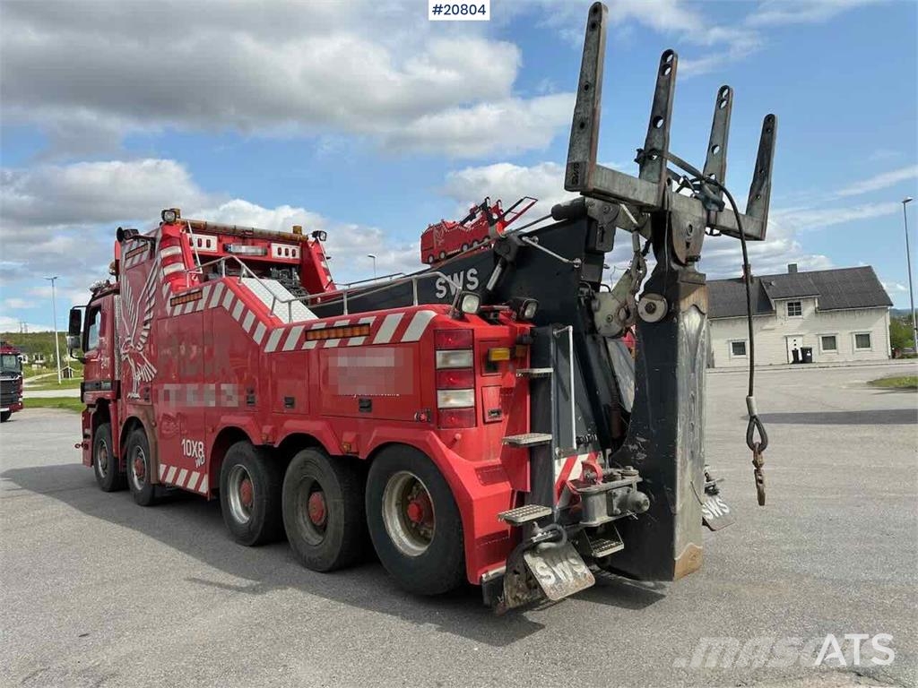 Mercedes-Benz Actros 4448 8x8 heavy hauler w/ SWS body and low m Bärgningsbilar