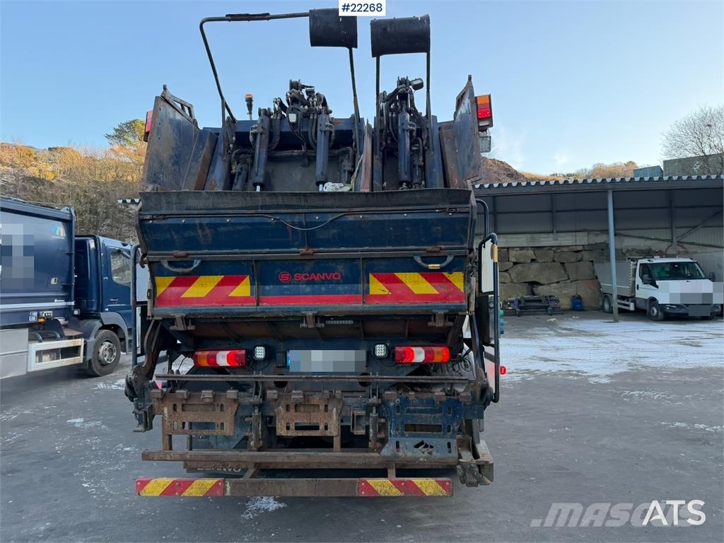 Mercedes-Benz Atego 1224, 2 compartment waste collection vehicle Сміттєвози