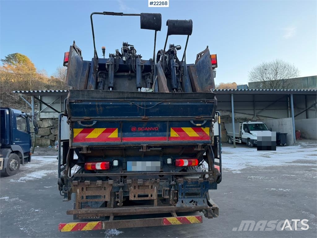 Mercedes-Benz Atego 1224, 2 compartment waste collection vehicle Сміттєвози