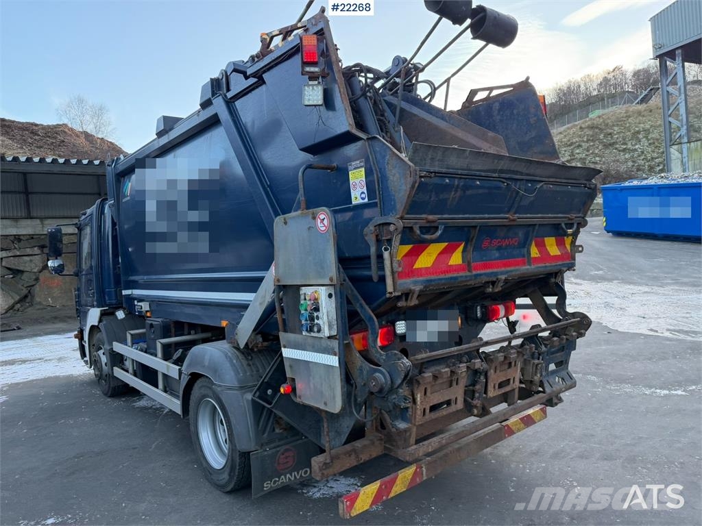 Mercedes-Benz Atego 1224, 2 compartment waste collection vehicle Сміттєвози