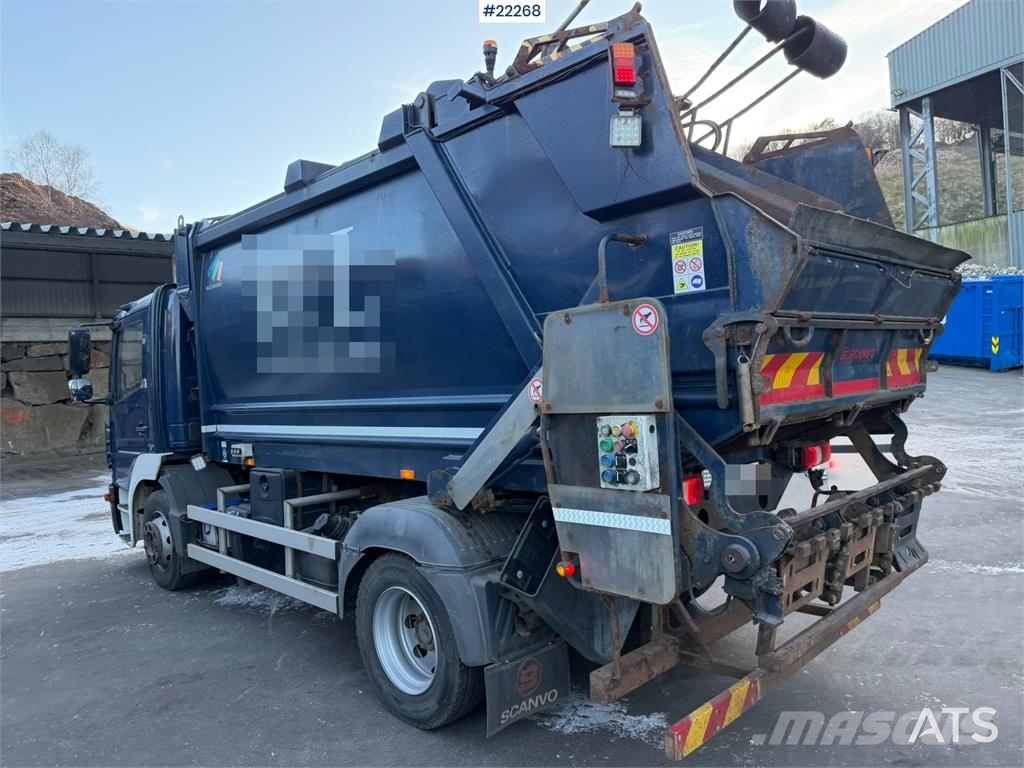 Mercedes-Benz Atego 1224, 2 compartment waste collection vehicle Сміттєвози