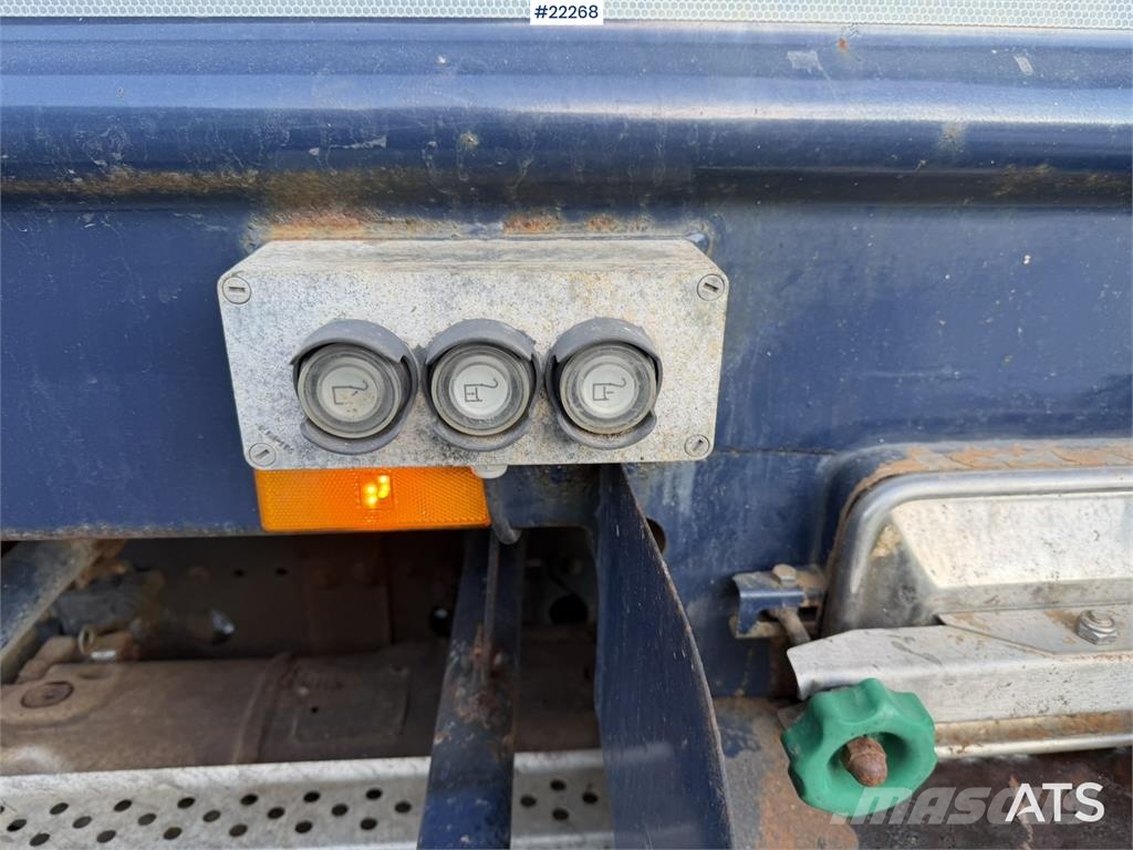 Mercedes-Benz Atego 1224, 2 compartment waste collection vehicle Сміттєвози