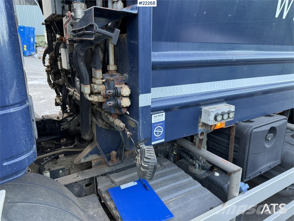 Mercedes-Benz Atego 1224, 2 compartment waste collection vehicle Сміттєвози