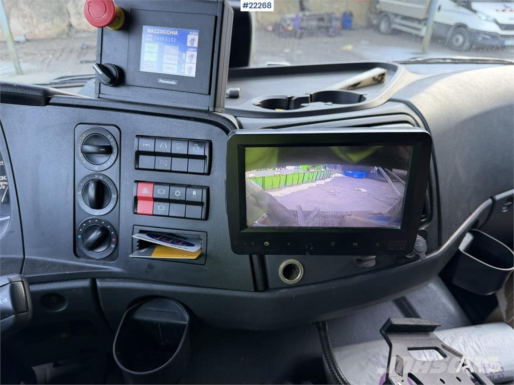 Mercedes-Benz Atego 1224, 2 compartment waste collection vehicle Сміттєвози