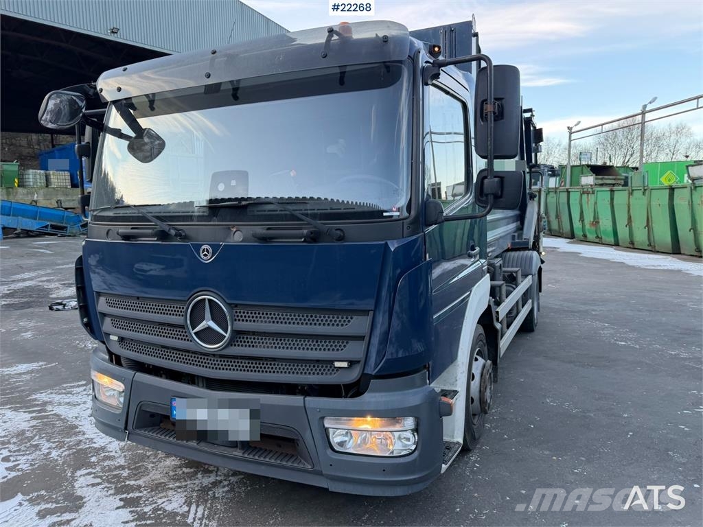 Mercedes-Benz Atego 1224, 2 compartment waste collection vehicle Сміттєвози