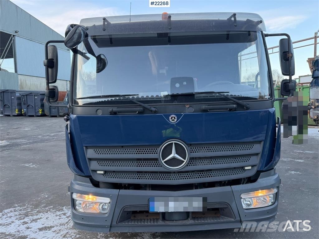 Mercedes-Benz Atego 1224, 2 compartment waste collection vehicle Сміттєвози
