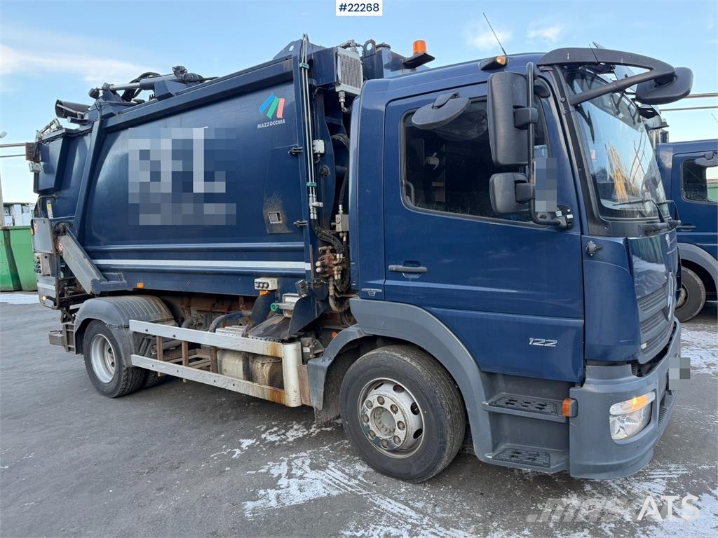 Mercedes-Benz Atego 1224, 2 compartment waste collection vehicle Сміттєвози