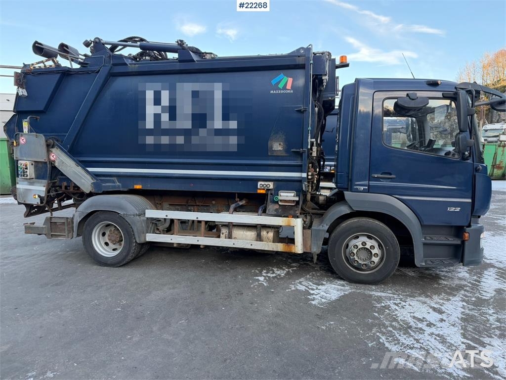 Mercedes-Benz Atego 1224, 2 compartment waste collection vehicle Сміттєвози