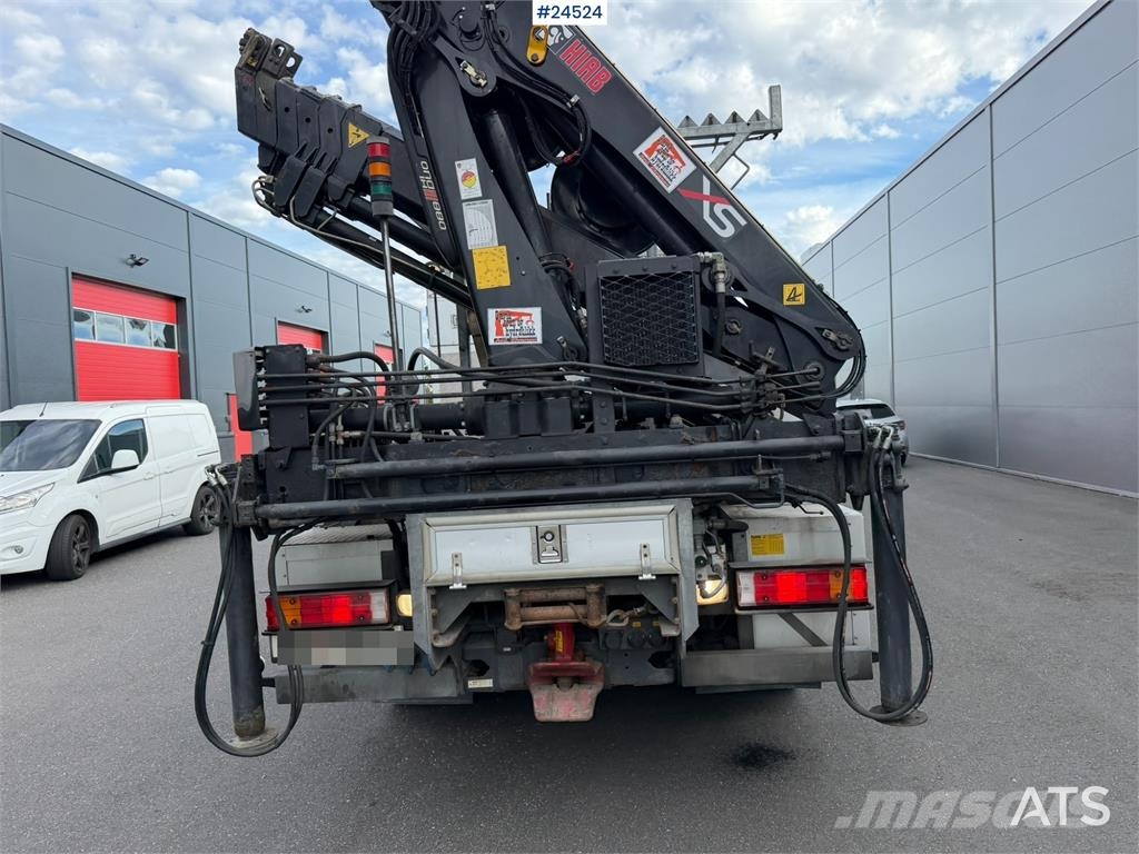 Mercedes-Benz Atego 1225 4x4, 6-seater with 10 t/m Hiab crane Truck mounted cranes
