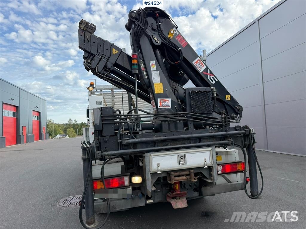 Mercedes-Benz Atego 1225 4x4, 6-seater with 10 t/m Hiab crane Truck mounted cranes