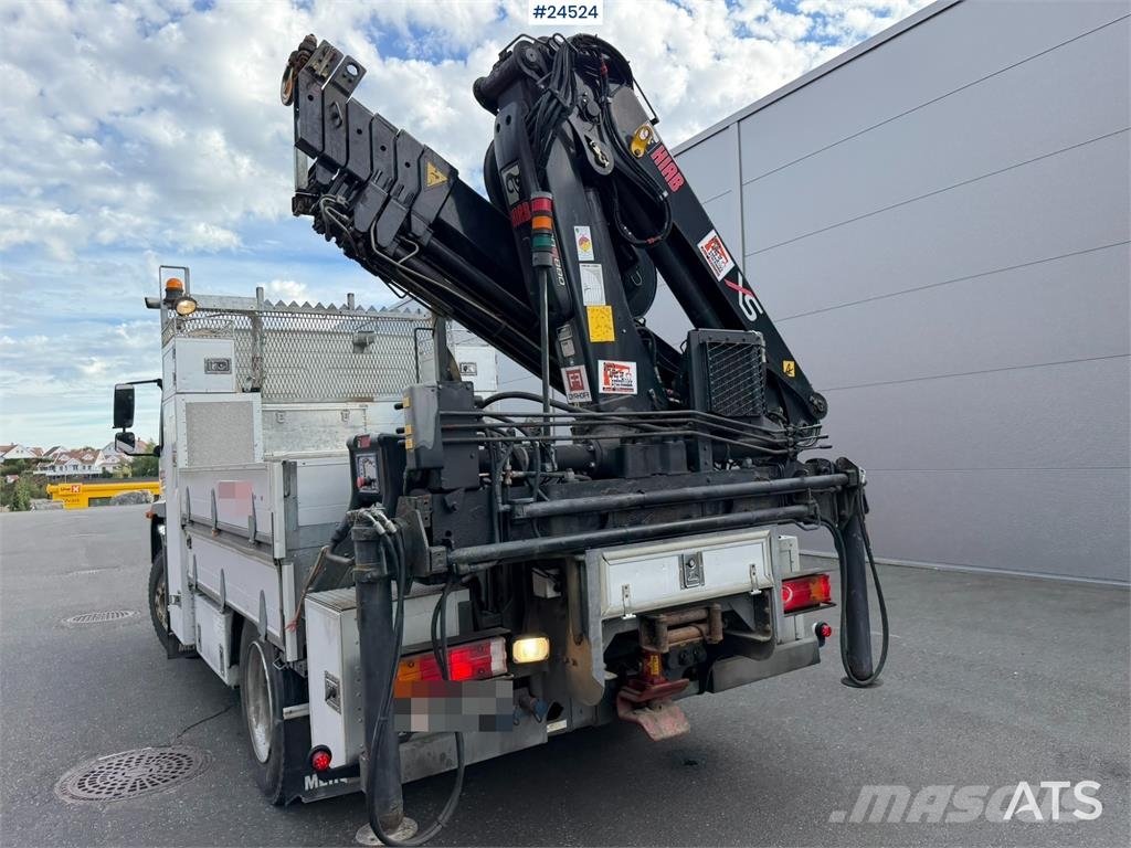 Mercedes-Benz Atego 1225 4x4, 6-seater with 10 t/m Hiab crane Truck mounted cranes