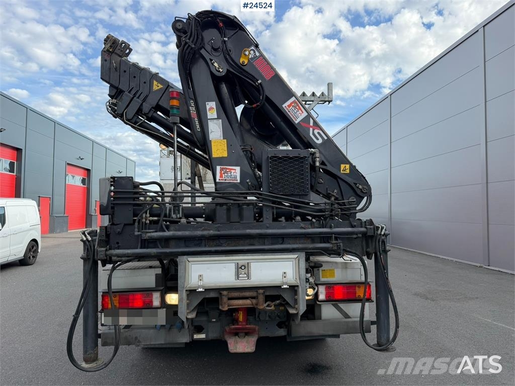 Mercedes-Benz Atego 1225 4x4, 6-seater with 10 t/m Hiab crane Truck mounted cranes