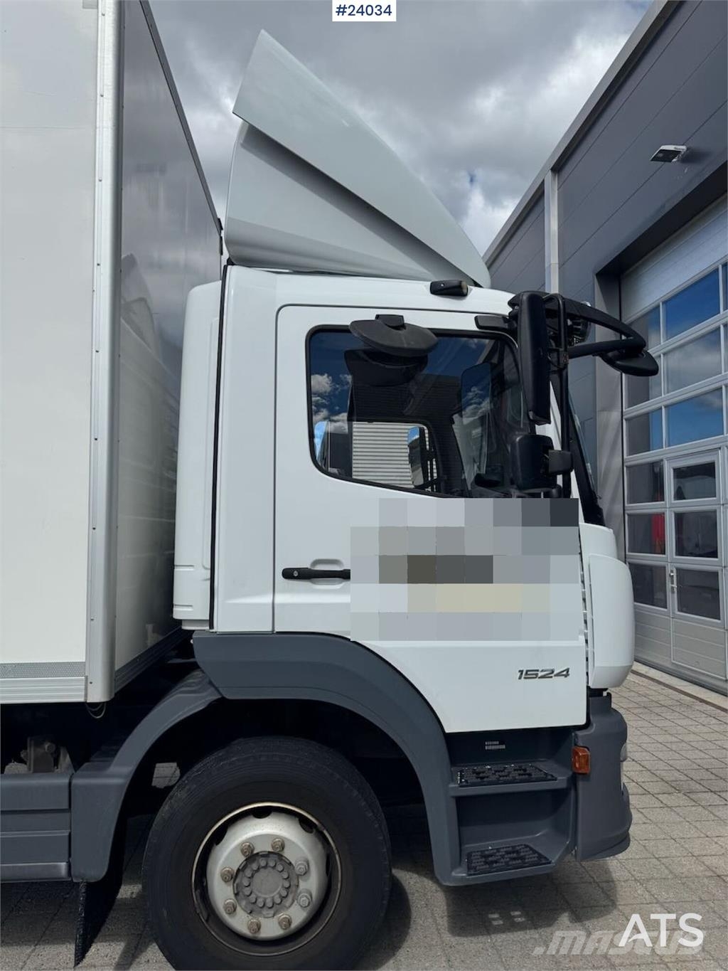 Mercedes-Benz Atego 1524 Camiones caja cerrada