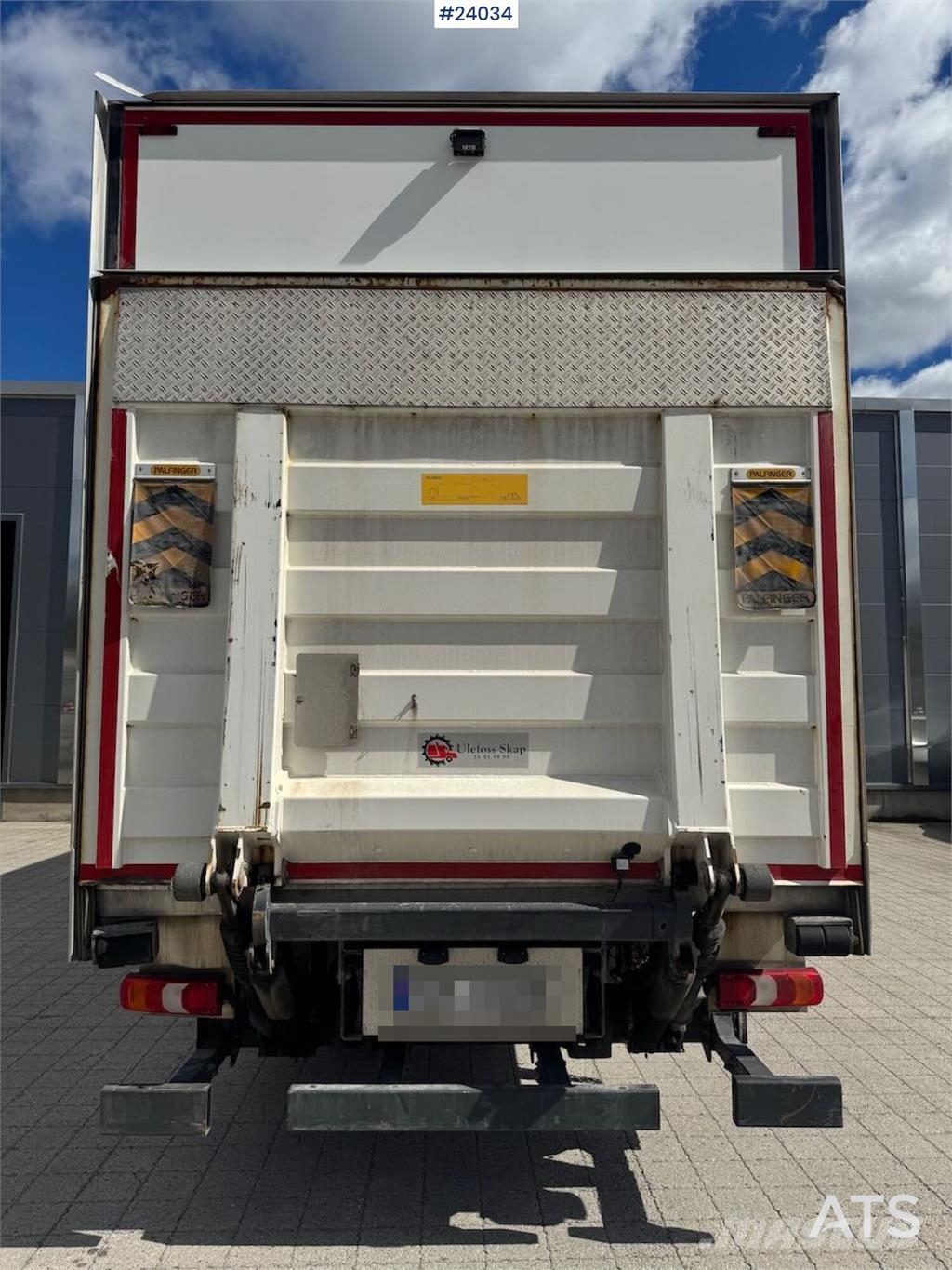 Mercedes-Benz Atego 1524 Camiones caja cerrada