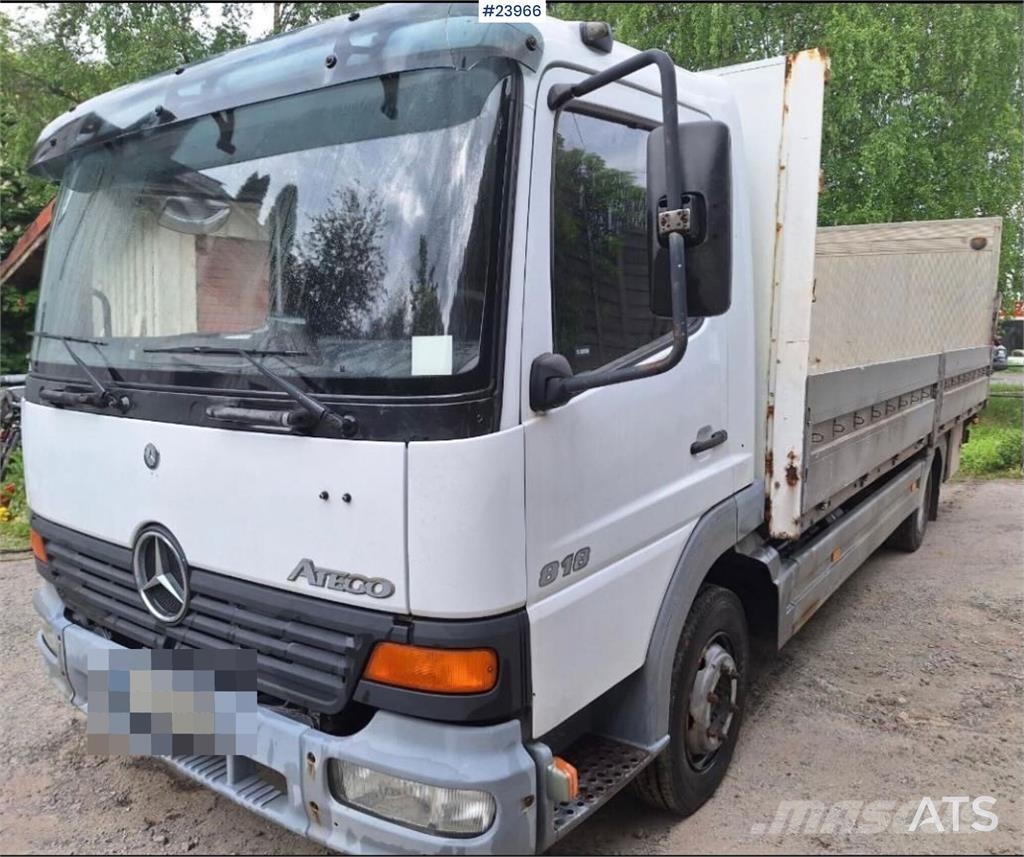 Mercedes-Benz Atego 818 شاحنات مسطحة/مفصلية الجوانب