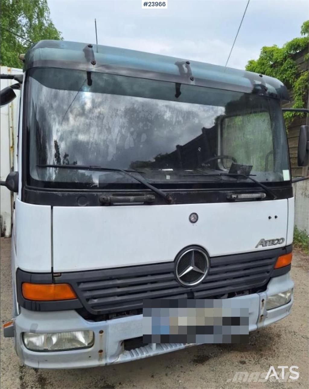 Mercedes-Benz Atego 818 شاحنات مسطحة/مفصلية الجوانب