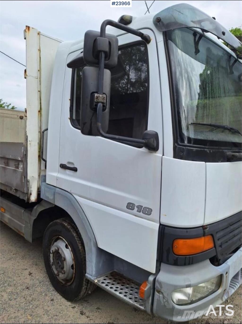 Mercedes-Benz Atego 818 شاحنات مسطحة/مفصلية الجوانب