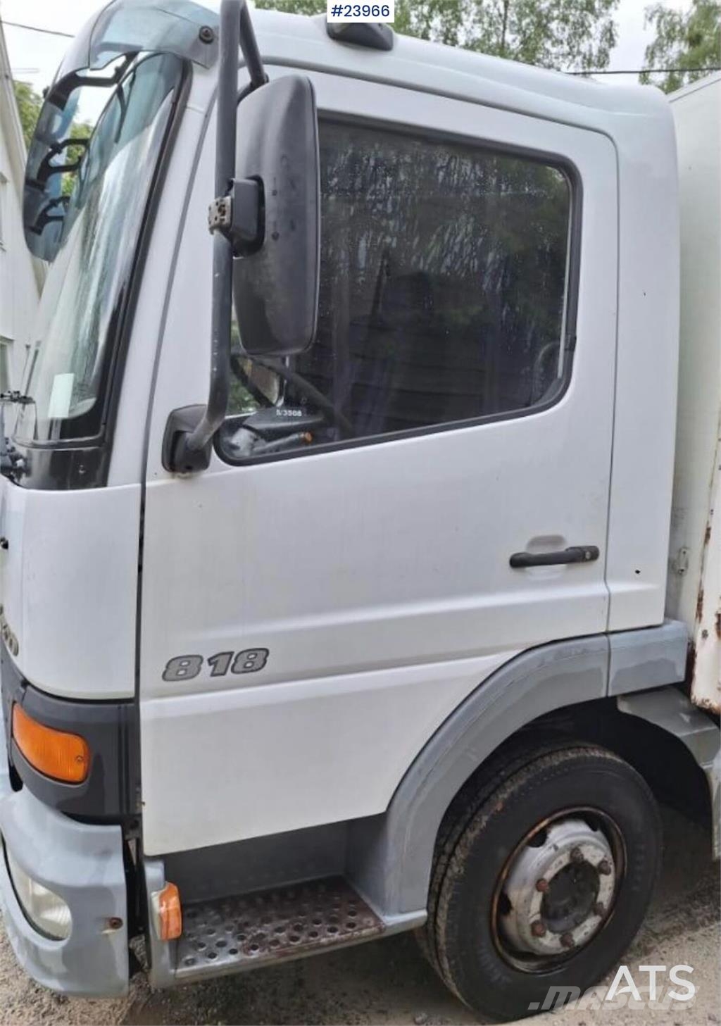 Mercedes-Benz Atego 818 شاحنات مسطحة/مفصلية الجوانب